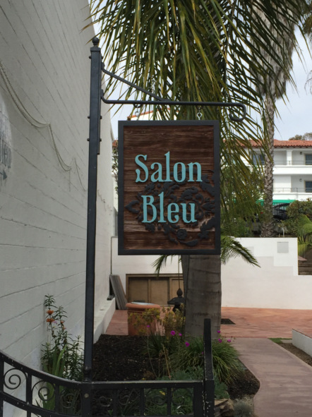 Sanblasted Signs for Hair Salons in San Clemente CA