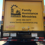 Truck Graphics for Family Assistance Ministries