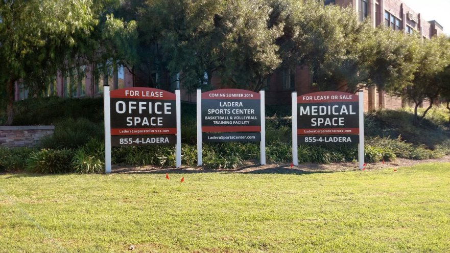 Commercial Property For Lease Signs San Clemente CA
