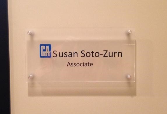 Susan Soto-Zurn interior navigation signage