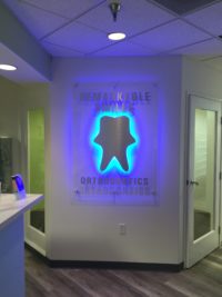 Illuminated Lobby Signs, LED Illumination, Custom Lobby Sign