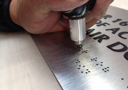 ADA-Braille-Tactile-Sign-Fabrication