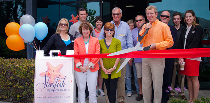 2012 Grand Opening of Starfish Signs