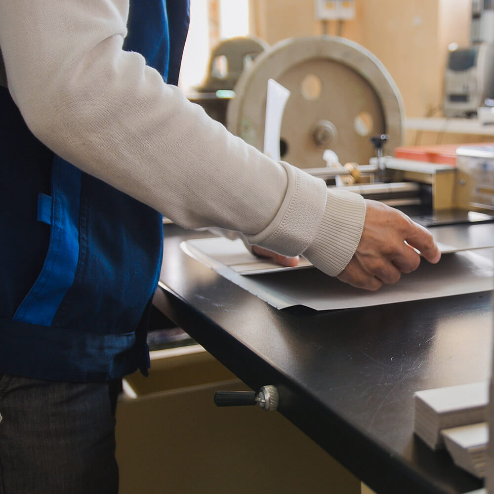 printer working on a project